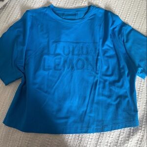 Lululemon Athletica Blue Short Sleeve Tee